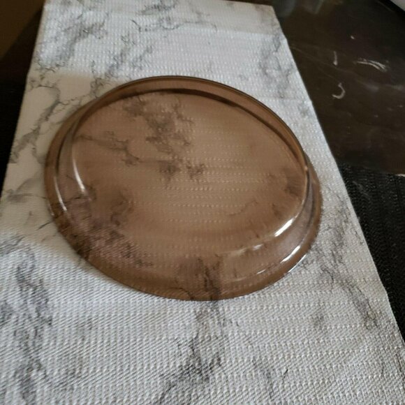 VINTAGE PYREX 9" amber #209 Brown D- 32 Pie Plate/Pan Ovenware USA - Picture 5 of 12